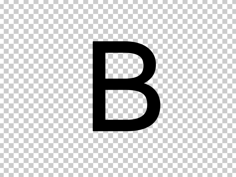 字母B