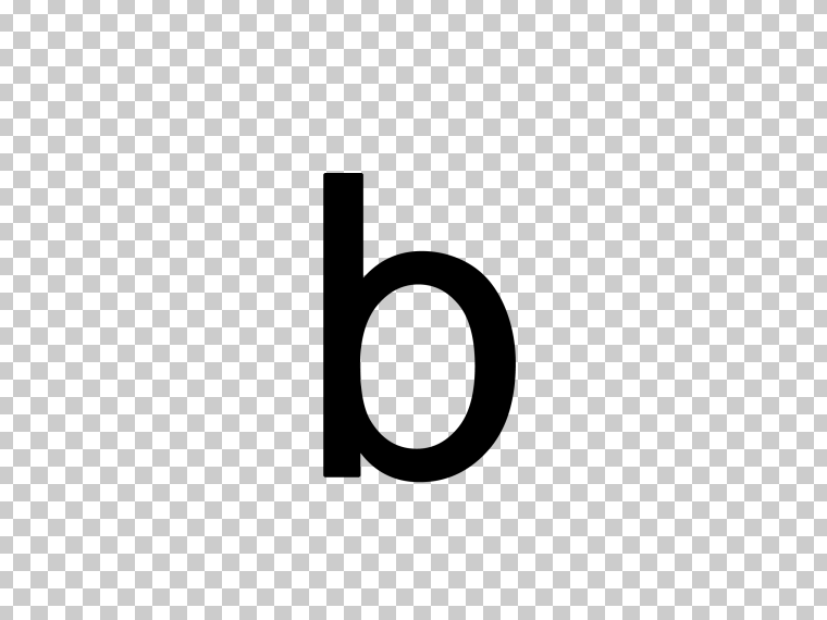 字母B PNG照片