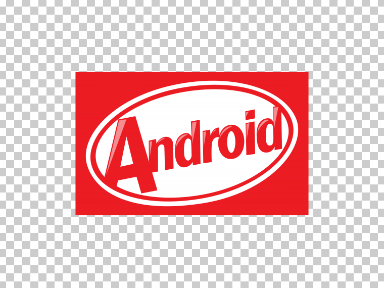 Android Kitkat红色PNG