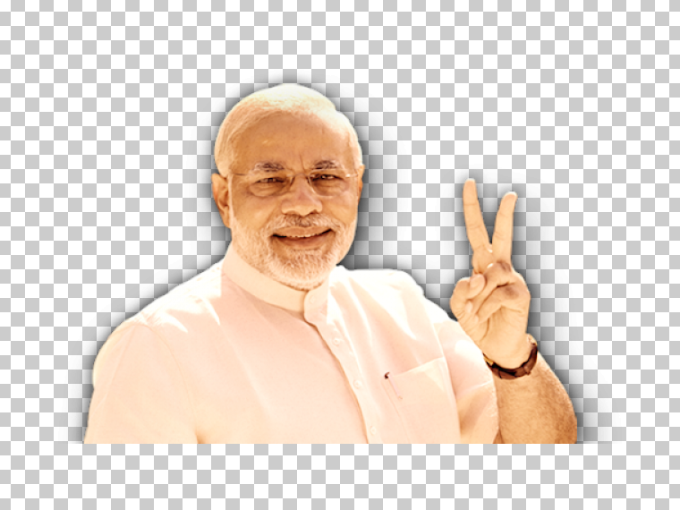 Narendra Modi PMO印度透明背景