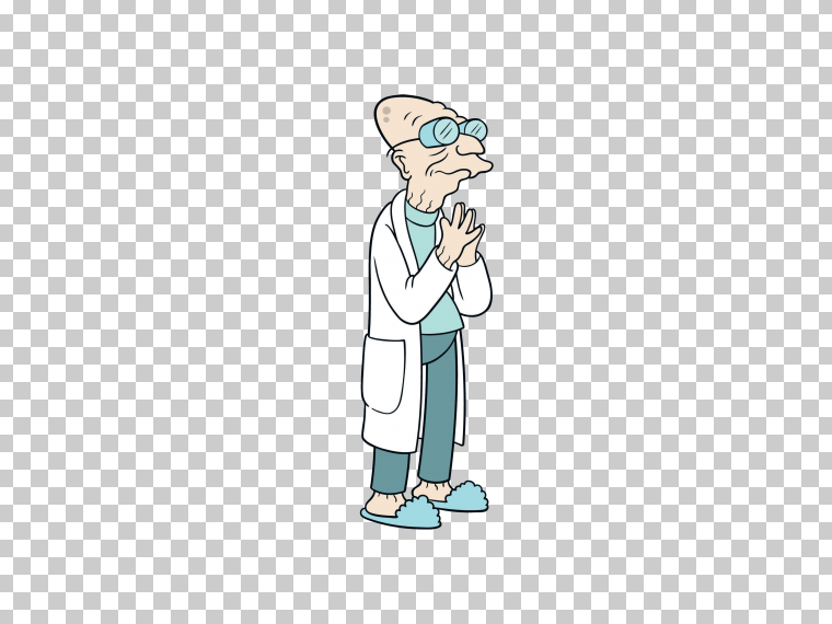 Hubert Futurama PNG透明图像