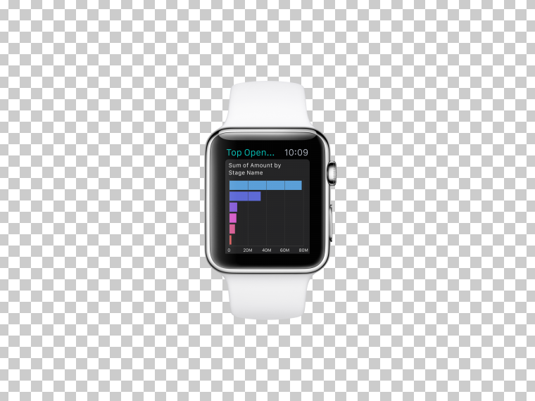 Apple Watch透明图像