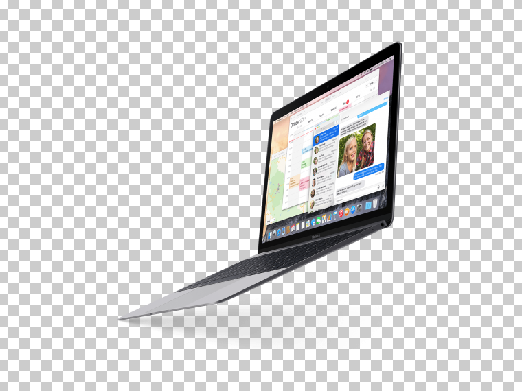 Macbook PNG透明图像