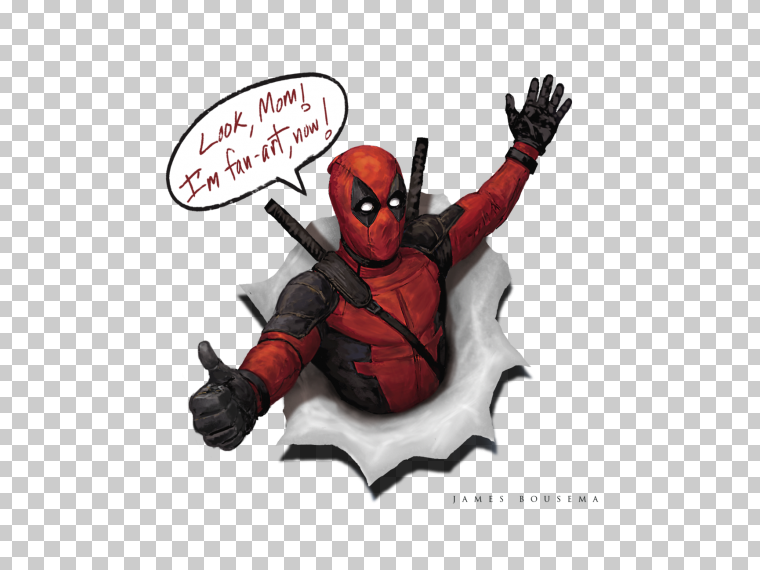 Deadpool徽标透明图像