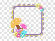 Cute Easter Border PNG HD Quality 可爱的复活节边框PNG高清画质 PNG图片