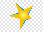 Gold Vector Star PNG HD Quality 黄金矢量星PNG高清画质 PNG图片