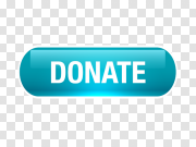 Donate Blue Logo Transparent PNG 捐赠蓝色标志透明PNG PNG图片