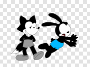 Oswald The Lucky Rabbit Background PNG Image 幸运兔背景图片 PNG图片