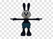 Oswald The Lucky Rabbit Cartoon Transparent Free PNG 奥斯瓦尔德的幸运兔卡通透明免费PNG PNG图片