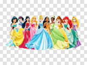 Disney Princesses Transparent Free PNG 迪士尼公主透明免费PNG PNG图片