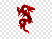 Chinese Dragon Transparent Background 中国龙透明背景 PNG图片