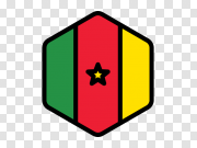 Cameroon Flag Background PNG Image 喀麦隆国旗背景PNG图像 PNG图片