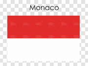 Monaco Flag PNG HD Quality 摩纳哥旗帜PNG高清品质 PNG图片