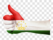 Tajikistan Flag Transparent Images 塔吉克斯坦国旗透明图像 PNG图片