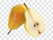 Sliced Asian Pear Transparent PNG 雪梨片 PNG图片