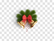 Merry Christmas Bell Transparent PNG 圣诞钟声快乐 PNG图片