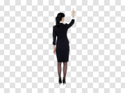 Women Pointing Top Free PNG Image 女子指尖免费PNG图片 PNG图片