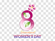 8 March International Womens Day PNG HD Quality 3月8日国际妇女节 PNG图片