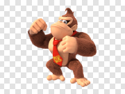 Donkey Kong Character PNG Clipart Background 毛驴孔字符PNG剪贴画背景 PNG图片