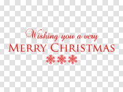 Merry Christmas Word Art No Background PNG 圣诞快乐字艺术无背景PNG PNG图片