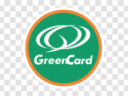 Green Card Logo PNG Clipart Background 绿卡徽标PNG剪贴画背景 PNG图片