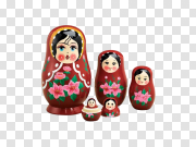 Matryoshka Doll PNG HD Quality Matryoshka娃娃PNG高清品质 PNG图片