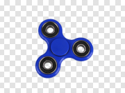 Blue Fidget Spinner Background PNG Image 蓝色Fidget微调器背景PNG图像 PNG图片