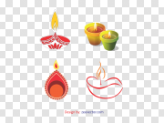 Diya Diwali PNG Background 排灯节背景 PNG图片