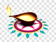 Diya Diwali PNG Clipart Background 排灯节背景 PNG图片