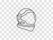 Astronaut Helmet Clipart PNG 宇航员头盔剪贴画PNG PNG图片