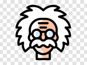 Albert Einstein Icon PNG 爱因斯坦图标PNG PNG图片