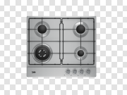 Hob Gas Stove PNG Photos 滚刀煤气炉PNG照片 PNG图片