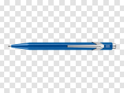 Single Ball Blue Pen Transparent PNG 单圆珠笔透明PNG PNG图片