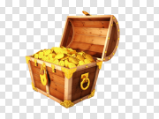 Wooden Treasure Chest Transparent Images 木制宝箱透明图像 PNG图片