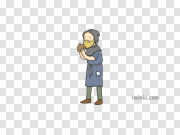 Animated Beggar Transparent PNG 动画乞丐透明PNG PNG图片