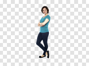 Standing Women PNG Background Stock Photo 站着的女人背景股票照片 PNG图片