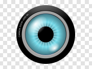 Blue Eye Lens PNG HD Quality 蓝眼镜头PNG高清质量 PNG图片