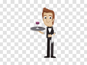 Waiting Staff PNG HD Quality 等候人员PNG HD质量 PNG图片