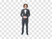 Men In Suit PNG Background Stock Photo 西装男背景库存照片 PNG图片