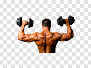 Gym Bodybuilding Background PNG Image 健身房健身背景PNG图片 PNG图片
