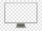 Computer Monitor Vector PNG HD Quality 计算机监控矢量PNG高清质量 PNG图片