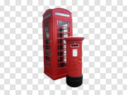 Telephone Booth Transparent PNG 电话亭透明PNG PNG图片