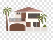 Dream House Vector Transparent PNG 梦之家矢量透明PNG PNG图片