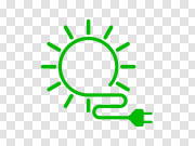 Green Energy PNG Clipart Background 绿色能源背景 PNG图片