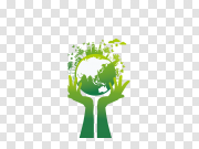 Earth Day Icon Transparent Background 地球日图标透明背景 PNG图片