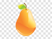 Yellow pear PNG image 黄色梨PNG图像 PNG图片