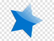 blue star PNG image 蓝星PNG图片 PNG图片