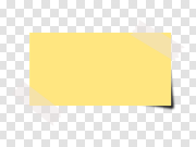 Sticky note PNG 便签PNG PNG图片