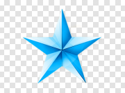 blue star PNG image 蓝星PNG图片 PNG图片