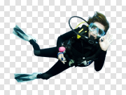 Diver PNG 潜水员PNG PNG图片